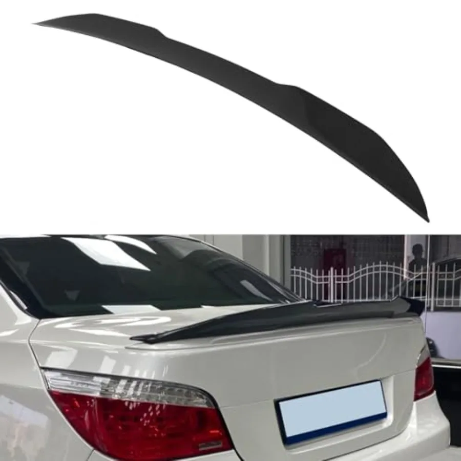 PSM Style Rear Trunk Lip Spoiler Wing for 2004-2010 BMW 5-Series M5 E60 Sedan Carbon Fiber Glossy Black Racing Trunk Spoiler
PSM Style Rear Trunk Lip Spoiler Wing for 2004-2010 BMW 5-Series M5 E60 Sedan Carbon Fiber Glossy Black Racing Trunk Spoiler