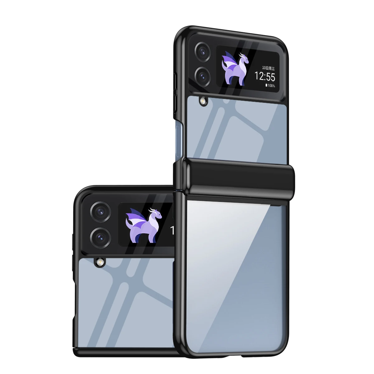 For Samsung Galaxy Z Flip 3 4 Case Ultra Thin Transparent Electroplated Folding Hinge Shockproof Protection PC Hard Back Cover
For Samsung Galaxy Z Flip 3 4 Case Ultra Thin Transparent Electroplated Folding Hinge Shockproof Protection PC Hard Back Cover
