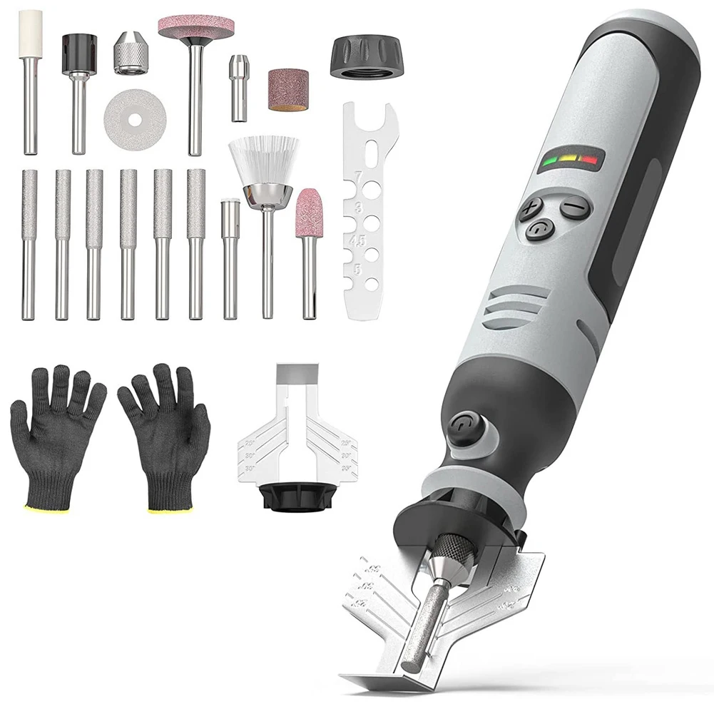 Levels Rechargeable Electric Handheld Accessories Chainsaw Sharpener Cordless Diamond Sharpening Bits Handheld
Levels Rechargeable Electric Handheld Accessories Chainsaw Sharpener Cordless Diamond Sharpening Bits Handheld