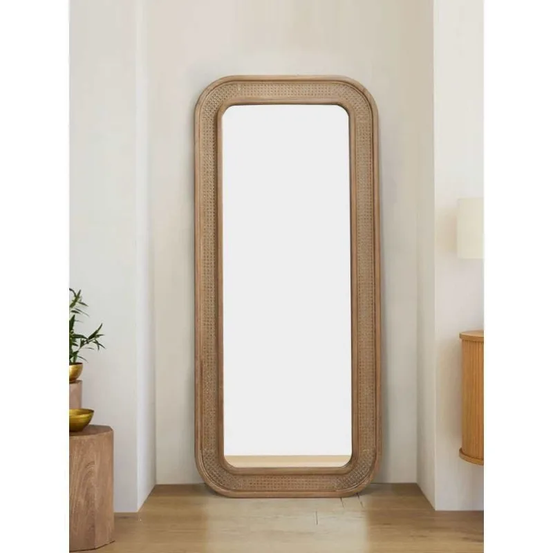 Retro decorative mirror entrance floor mirror family practical
Retro decorative mirror entrance floor mirror family practical