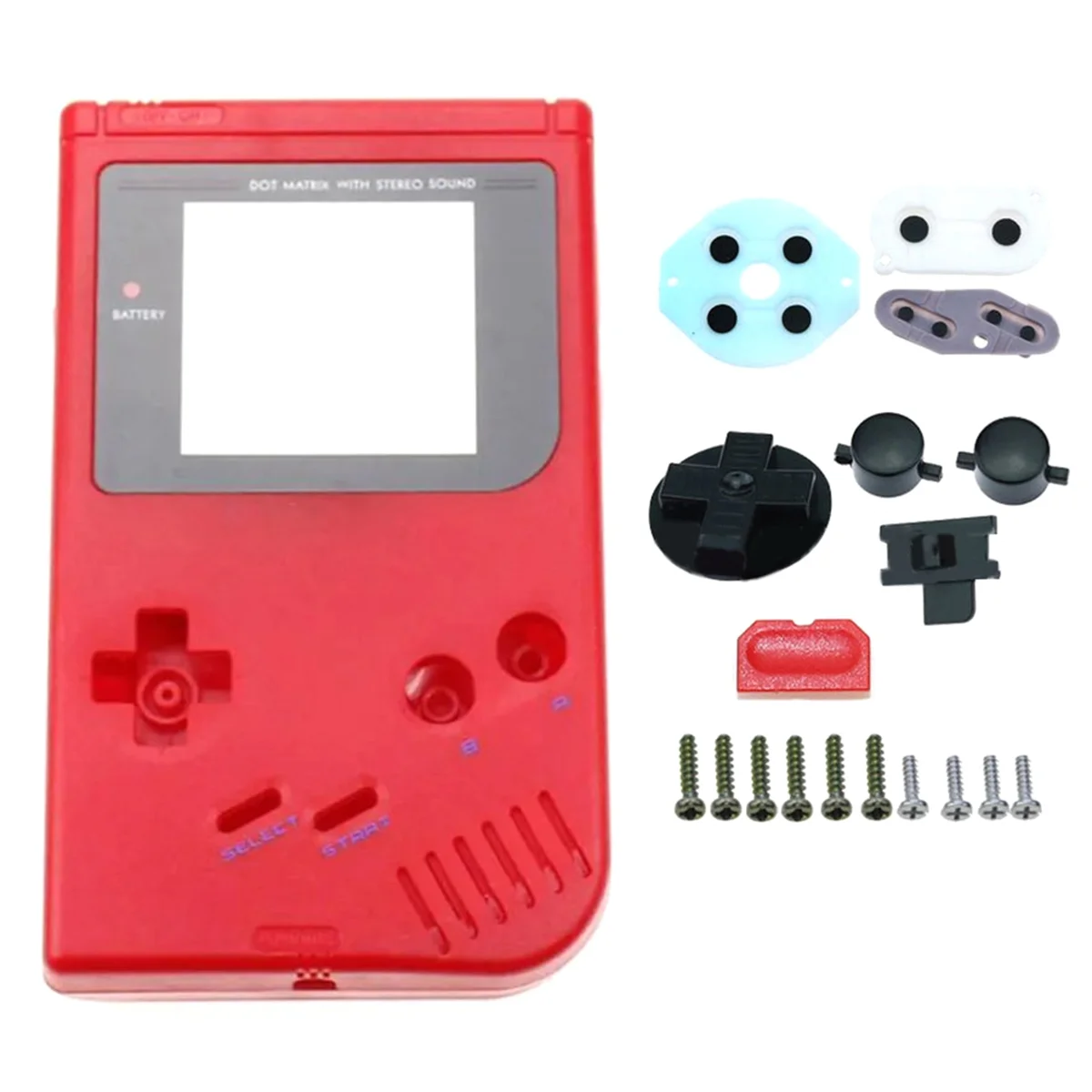 For GBP Full Set Housing Shell Cover for Gameboy Pocket GBP Game Console Protective Case with Buttons Conductive Pads C-Cabe
For GBP Full Set Housing Shell Cover for Gameboy Pocket GBP Game Console Protective Case with Buttons Conductive Pads C-Cabe