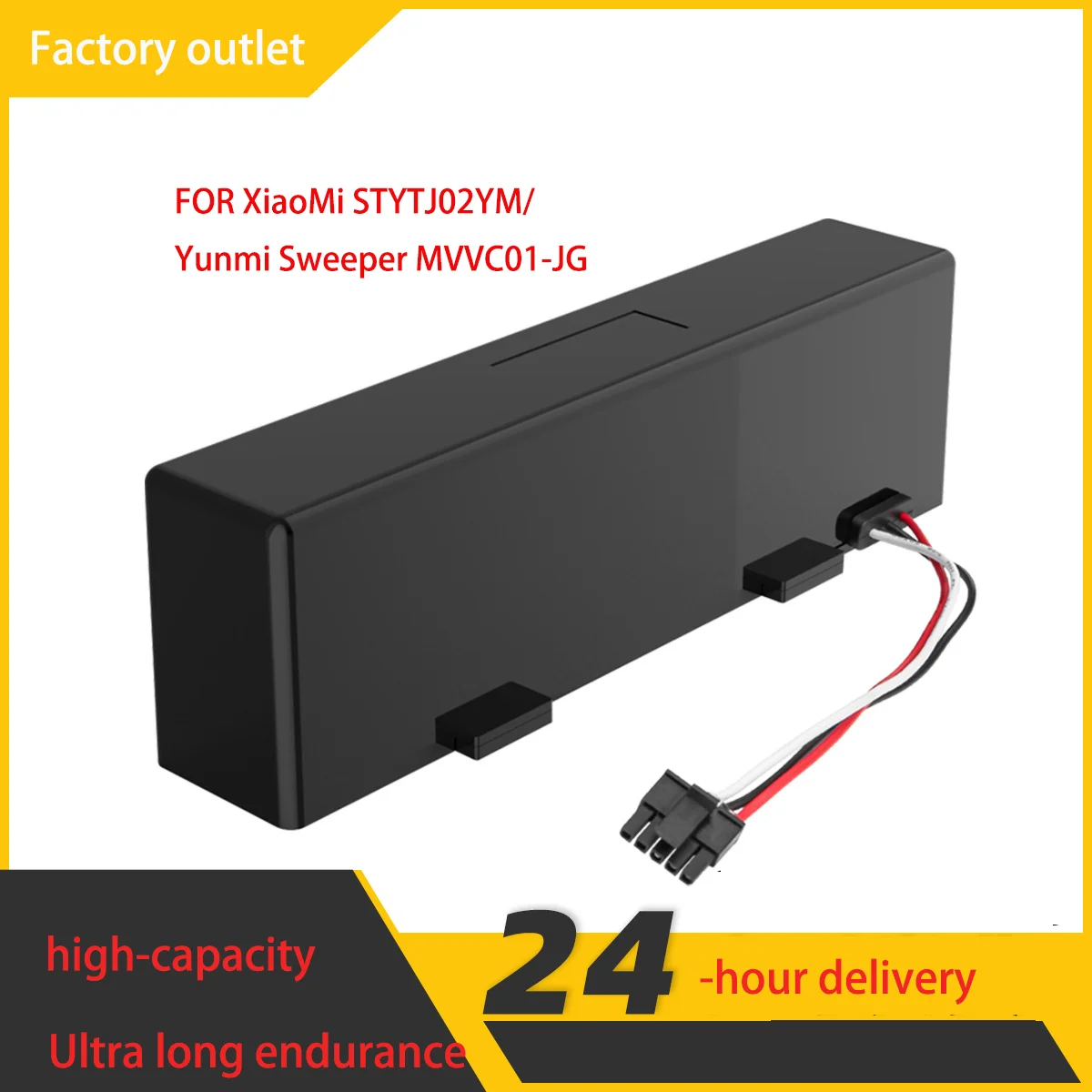Replacement Battery for Mijia Robot Vacuum Cleaner STYTJ02YM Accessory Spare Parts Li-ion Battery
Replacement Battery for Mijia Robot Vacuum Cleaner STYTJ02YM Accessory Spare Parts Li-ion Battery