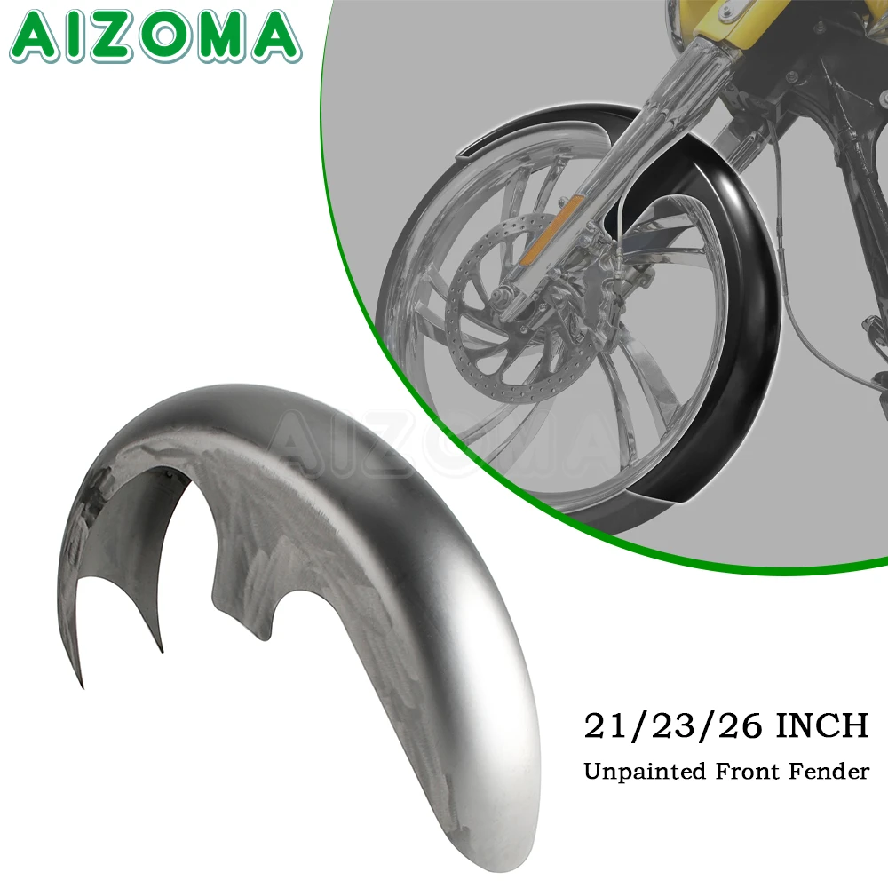 21/23/26 inch Unpainted Front Wheel Fender Mudguard For Harley Touring Road King FLHR Street Road Electra Glide FLHTK 1996-2023
21/23/26 inch Unpainted Front Wheel Fender Mudguard For Harley Touring Road King FLHR Street Road Electra Glide FLHTK 1996-2023