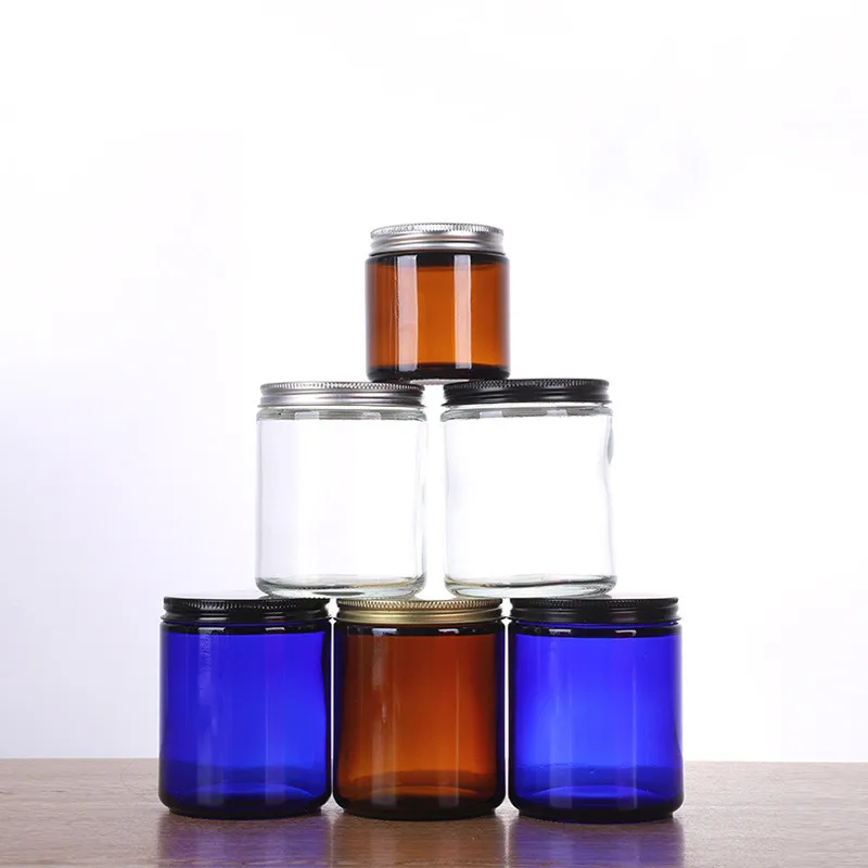Glass Candle Jars With Lid Wholesale Empty Candle Container 100/250ml Glass Jars For DIY Homemade Scented Candles
Glass Candle Jars With Lid Wholesale Empty Candle Container 100/250ml Glass Jars For DIY Homemade Scented Candles
