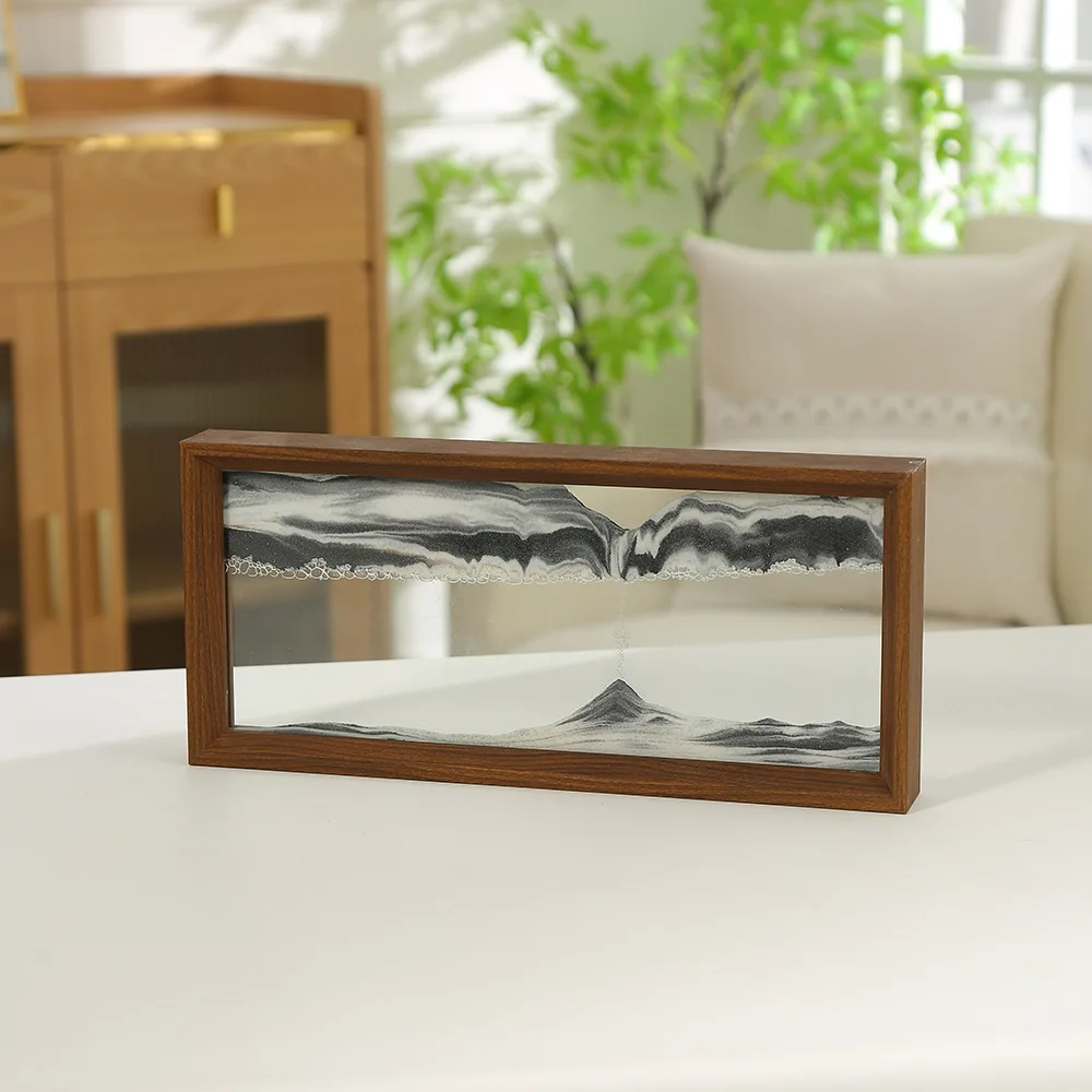 3D Rotatable Sandscape Moving Sand Art Picture Quicksand Hourglass Square Wooden Frame Flowing Sand Painting Home Decor Gifts
3D Rotatable Sandscape Moving Sand Art Picture Quicksand Hourglass Square Wooden Frame Flowing Sand Painting Home Decor Gifts
