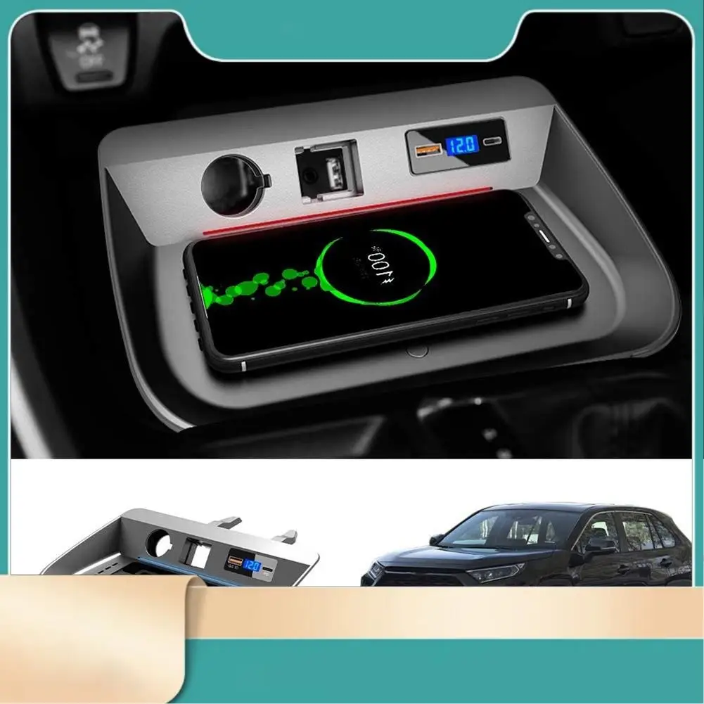 Car For Qi Wireless Charger Fast Charging Phone Holder Pad For Toyota Rav4 2020 2021 Car Modification Interior-N31R
Car For Qi Wireless Charger Fast Charging Phone Holder Pad For Toyota Rav4 2020 2021 Car Modification Interior-N31R
