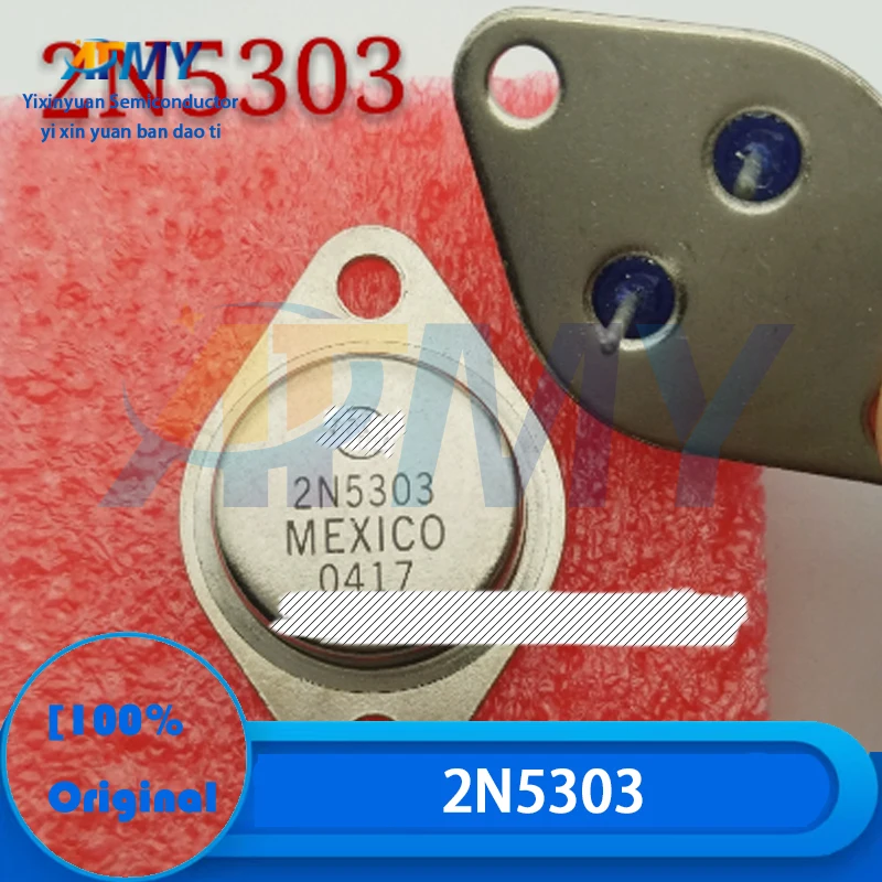2piece 2N5303 Imported brand new gold seal transistor iron seed transistor TO-3 electronic components
2piece 2N5303 Imported brand new gold seal transistor iron seed transistor TO-3 electronic components