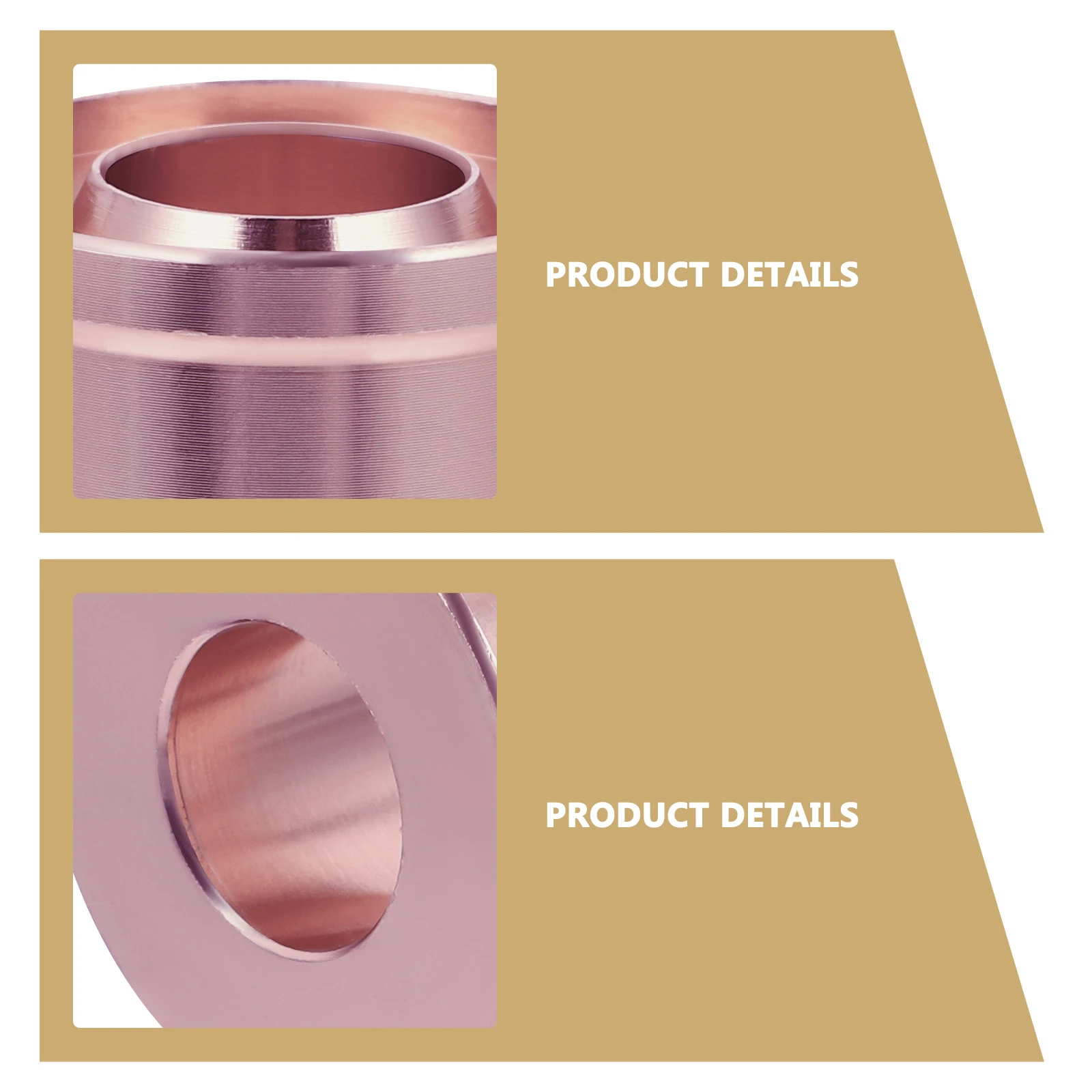 4pcs Lipstick Mold DIY Tools 2 Gold 2 Peach Easy Demold Aluminum Ring Lip Balm Maker Portable Reusable Safe Durable
4pcs Lipstick Mold DIY Tools 2 Gold 2 Peach Easy Demold Aluminum Ring Lip Balm Maker Portable Reusable Safe Durable