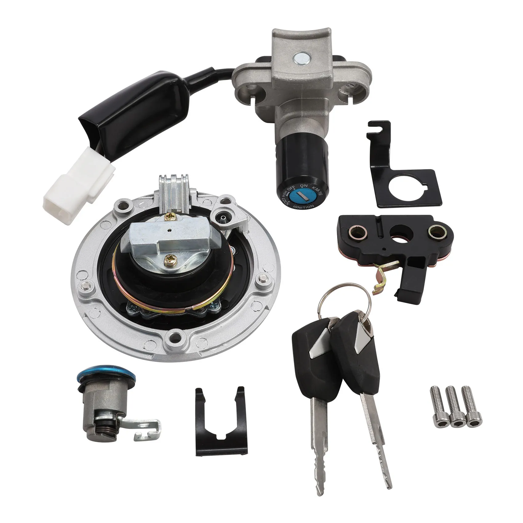 Fuel Gas Ignition Switch Lock Key Set Fit For Kawasaki Z125 Pro 2017-2023 2022 2021 2020 2019 2018
Fuel Gas Ignition Switch Lock Key Set Fit For Kawasaki Z125 Pro 2017-2023 2022 2021 2020 2019 2018