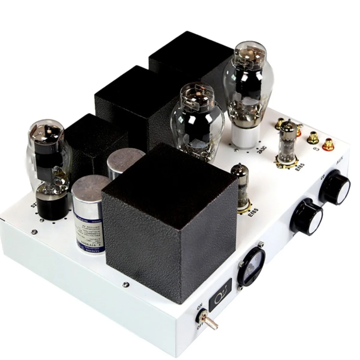 2A3 Single-Ended Class A Tube Amplifier, EF85 Driver (Mesh Plate), 5W+5W HiFi Power Amp with VU Meter, Western Electric Style
2A3 Single-Ended Class A Tube Amplifier, EF85 Driver (Mesh Plate), 5W+5W HiFi Power Amp with VU Meter, Western Electric Style