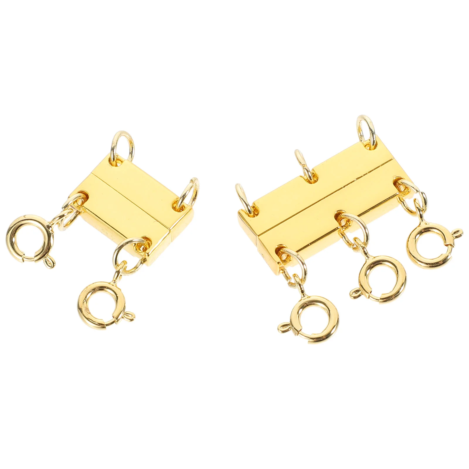 2 Pcs Jewelry Link Buckle Magnetic Necklace Clasp Necklaces Multi Layering Bracelet Alloy Clasps for Layered Look Miss
2 Pcs Jewelry Link Buckle Magnetic Necklace Clasp Necklaces Multi Layering Bracelet Alloy Clasps for Layered Look Miss