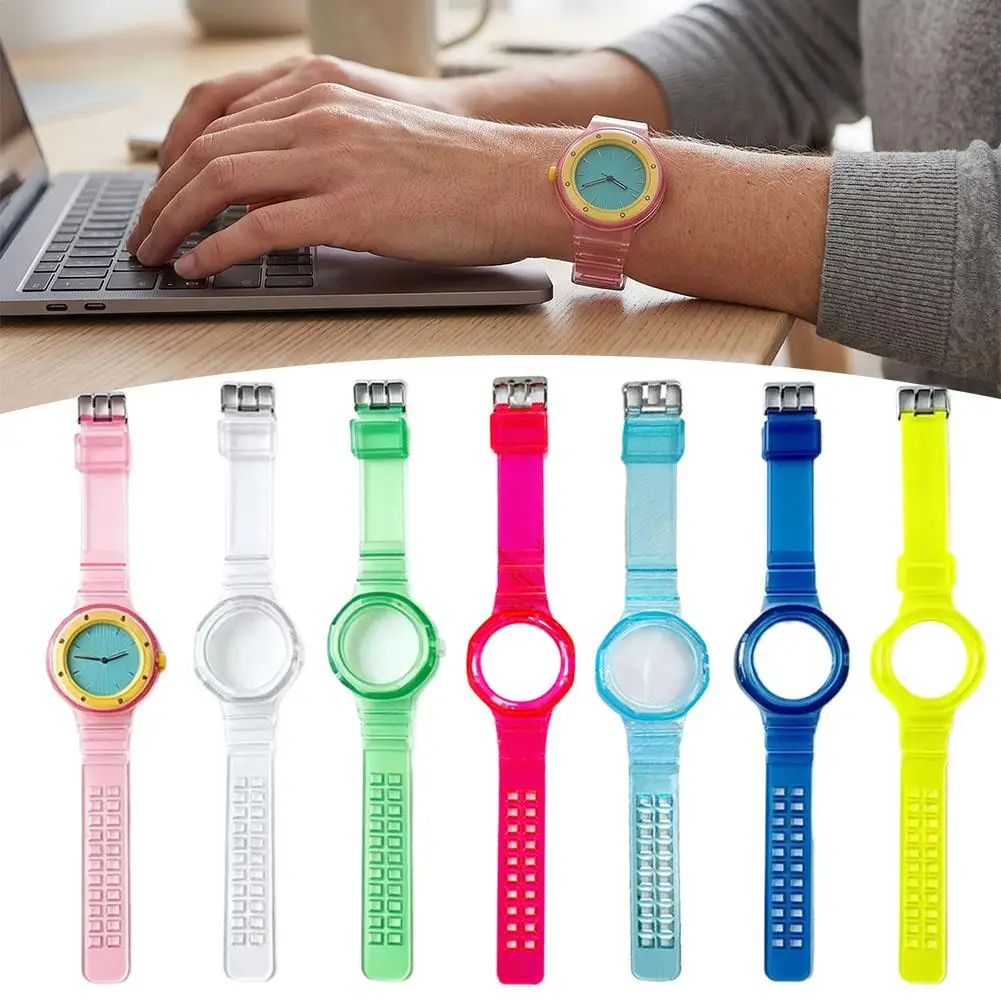 Transparent TPU Watch Strap for Swatch x AP Royal Pop Pocket Watch One Piece Precise Fit Scratch Resistant Strap Multiple Colors
Transparent TPU Watch Strap for Swatch x AP Royal Pop Pocket Watch One Piece Precise Fit Scratch Resistant Strap Multiple Colors