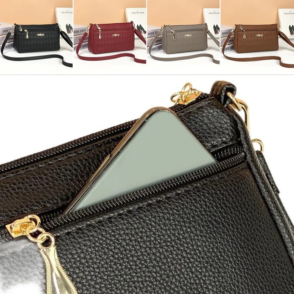 Casual Versatile Crossbody Bag Large Capacity Multi-layer Mother Bag PU Leather Handbag for Women
Casual Versatile Crossbody Bag Large Capacity Multi-layer Mother Bag PU Leather Handbag for Women