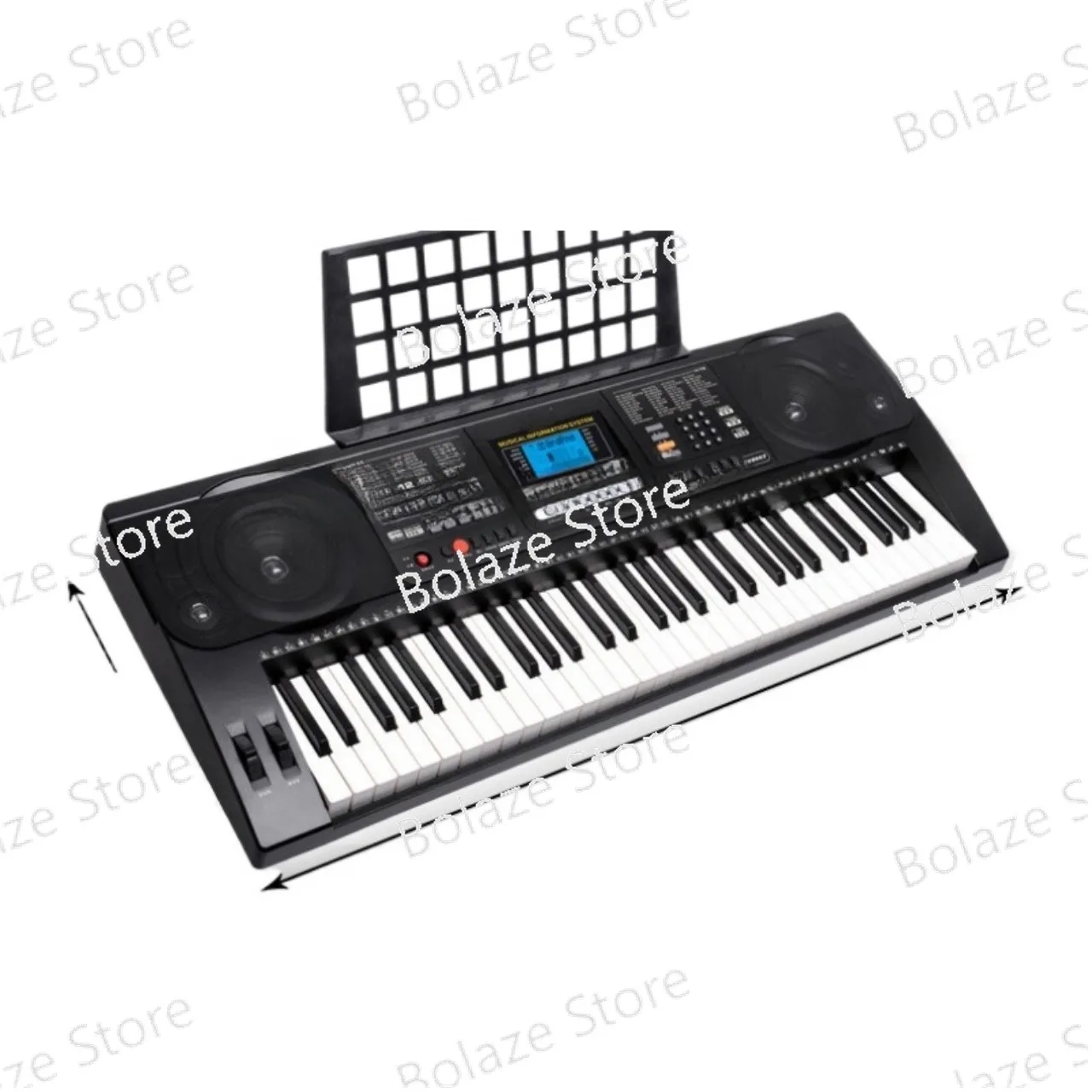 Professional performance electronic keyboard USB flash drive to play MP3 English version MK-812 61 Key
Professional performance electronic keyboard USB flash drive to play MP3 English version MK-812 61 Key