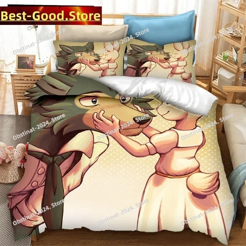 2025 Anime BEASTARS Bedding Set Printed single Comforter Quilt Bed Cover Duvet Cover Pillow Case 3 Pieces Sets Kids Adult Size
2025 Anime BEASTARS Bedding Set Printed single Comforter Quilt Bed Cover Duvet Cover Pillow Case 3 Pieces Sets Kids Adult Size