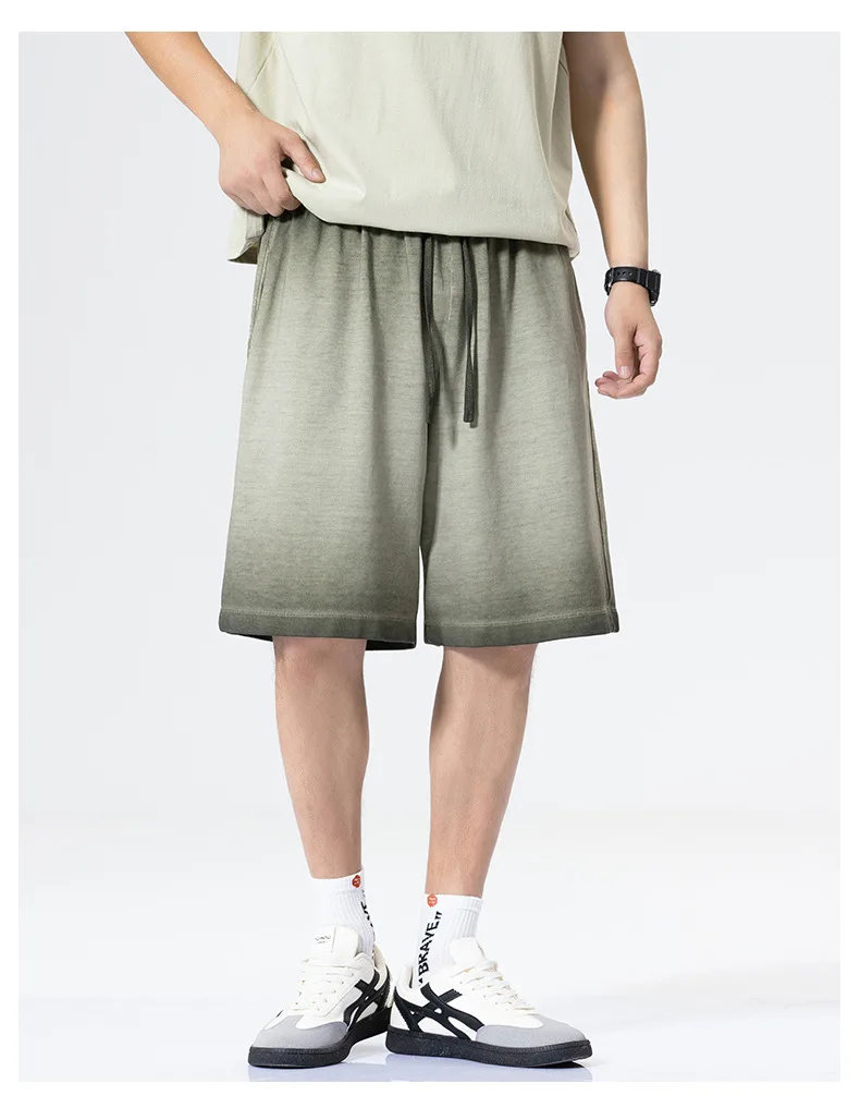 Men's Distressed Washed Denim Shorts: Summer Patchwork Shorts, Cottoon Retro, Loose-Fit, Soft
Men's Distressed Washed Denim Shorts: Summer Patchwork Shorts, Cottoon Retro, Loose-Fit, Soft