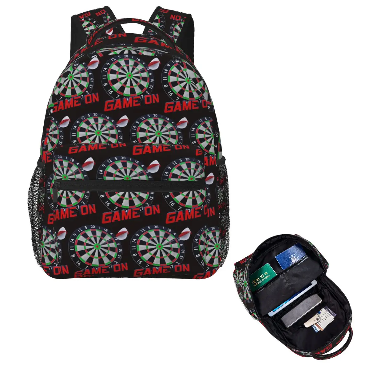 Dartboard - Game On Student Backpack School Bag Hiking Travel Daypack for Boys Girls Fashion Bookbag Shoulder Bags
Dartboard - Game On Student Backpack School Bag Hiking Travel Daypack for Boys Girls Fashion Bookbag Shoulder Bags