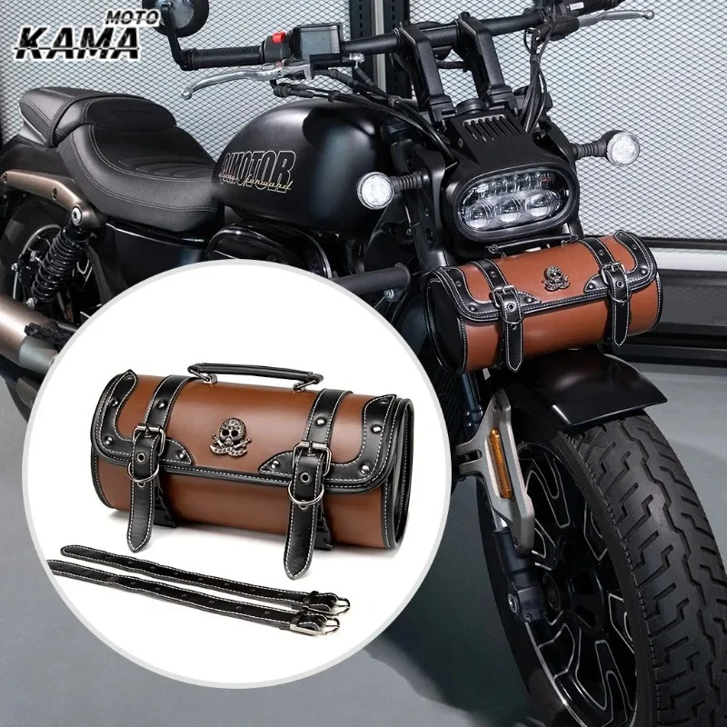 Skull Punk Motorcycle Bag PU Storage Pouch for Fork/Handlebar/Tank Universal Biker Gift
Skull Punk Motorcycle Bag PU Storage Pouch for Fork/Handlebar/Tank Universal Biker Gift