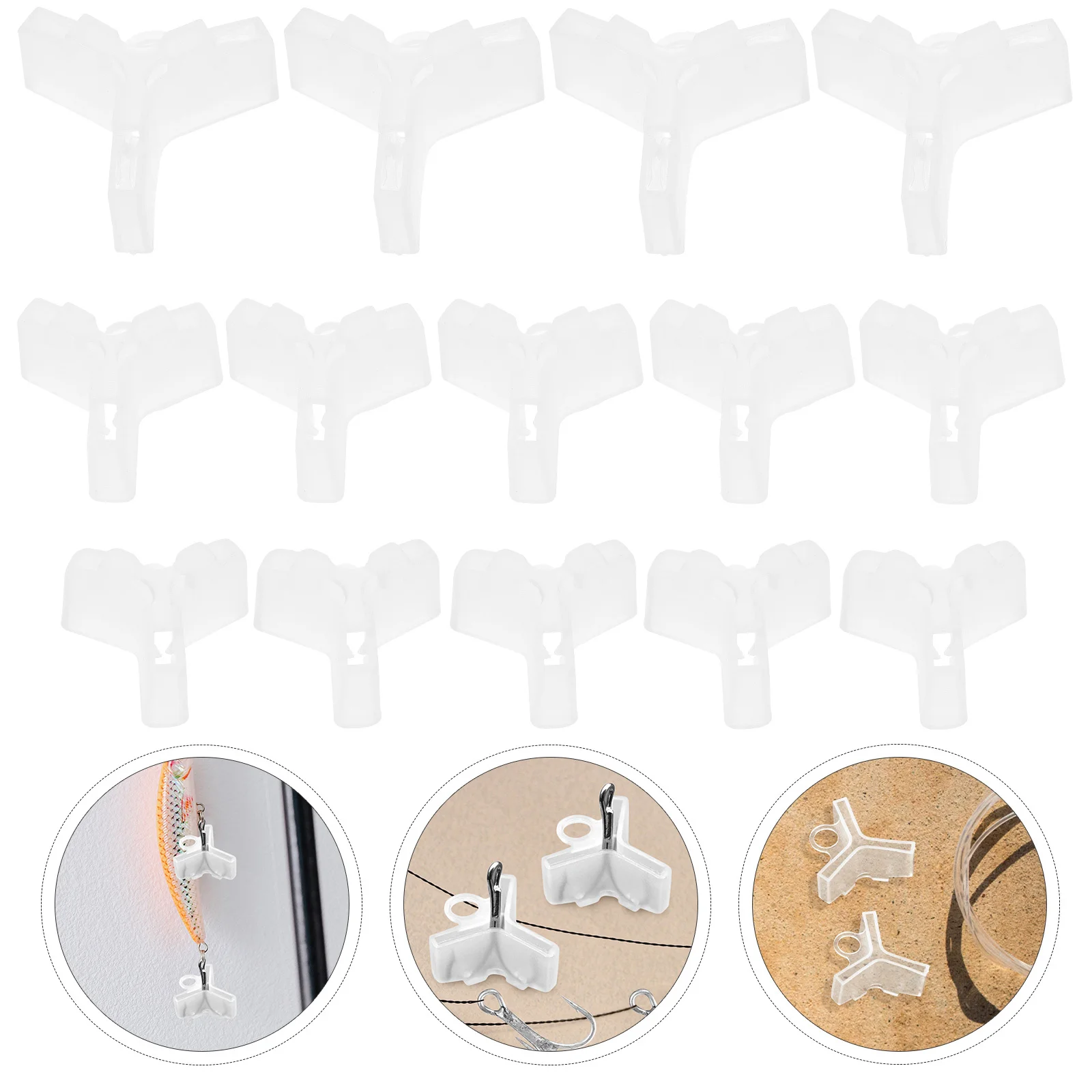60pcs Fishing Treble Hook Cover Thicken Protective Cap Anti Scratch Safety Bonnet Durable Hook Guard For Fishing Tool Accessory 
60pcs Fishing Treble Hook Cover Thicken Protective Cap Anti Scratch Safety Bonnet Durable Hook Guard For Fishing Tool Accessory