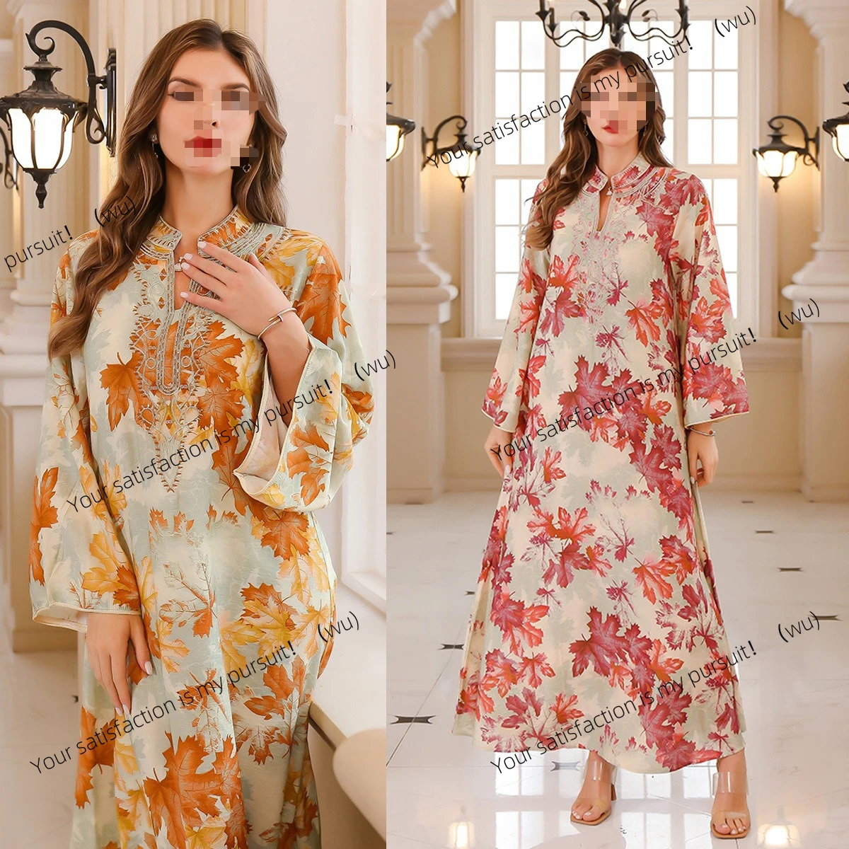 Летнее платье-халат Платье с принтом Дубай Халат
Летнее платье-халат Платье с принтом Дубай Халат