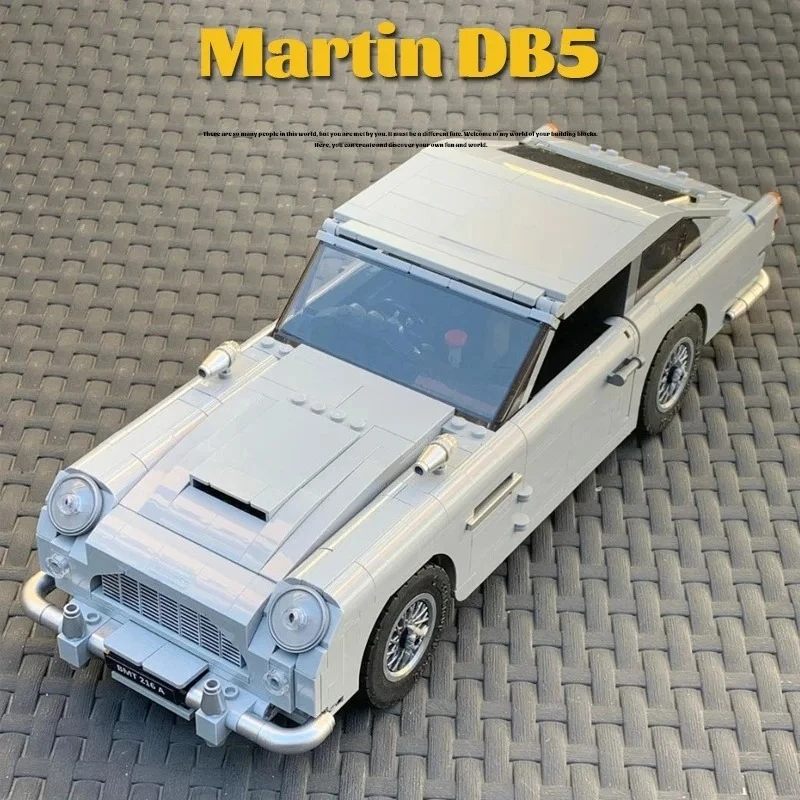 1290 деталей, креативный конструктор в стиле фильма «Мартин», ретро-спортивный автомобиль, строительные блоки MOC, игрушка-конструктор, подарок для детей
1290 деталей, креативный конструктор в стиле фильма «Мартин», ретро-спортивный автомобиль, строительные блоки MOC, игрушка-конструктор, подарок для детей