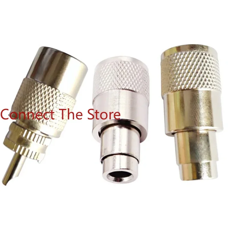 4PCS Supply Of RF Coaxial Connector Male PL259 RG8X Soldered Wire Type Two Pieces
4PCS Supply Of RF Coaxial Connector Male PL259 RG8X Soldered Wire Type Two Pieces