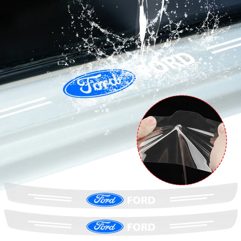 Car Threshold Protector Transparent Decorative Badge Sticker for Ford Mustang Kuga Fiesta MK7 Escort Explorer Focus Edge 2 4 MK2
Car Threshold Protector Transparent Decorative Badge Sticker for Ford Mustang Kuga Fiesta MK7 Escort Explorer Focus Edge 2 4 MK2