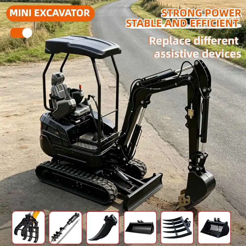 Mini Excavator 0.8Ton to 1.8Ton Yanmar Engine Diesel Crawler Backhoe Efficient Farming Tool Europe
Mini Excavator 0.8Ton to 1.8Ton Yanmar Engine Diesel Crawler Backhoe Efficient Farming Tool Europe