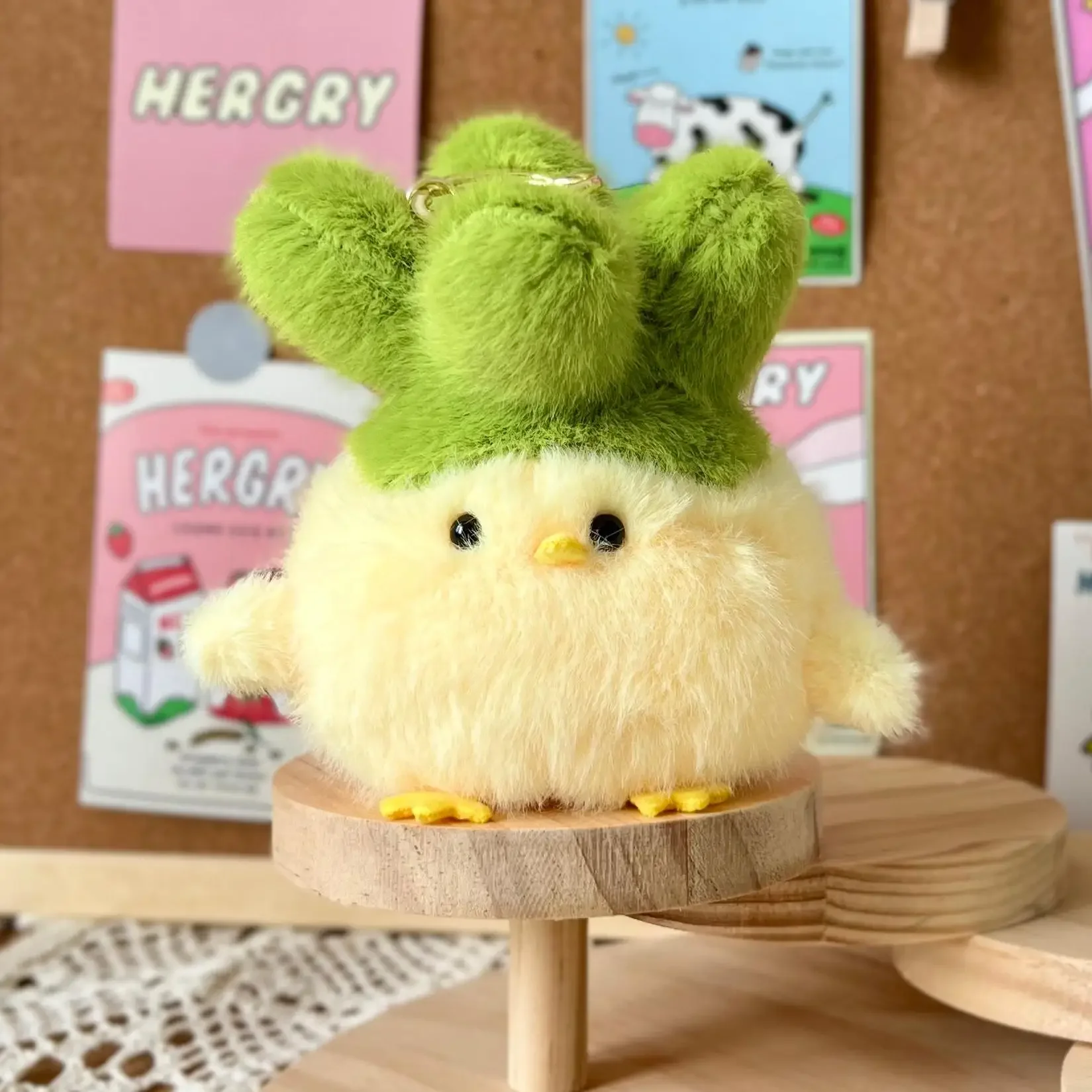 Funny side dishes chicken bird doll plush toy children's birthday gift girl schoolbag backpack pendant doll
Funny side dishes chicken bird doll plush toy children's birthday gift girl schoolbag backpack pendant doll