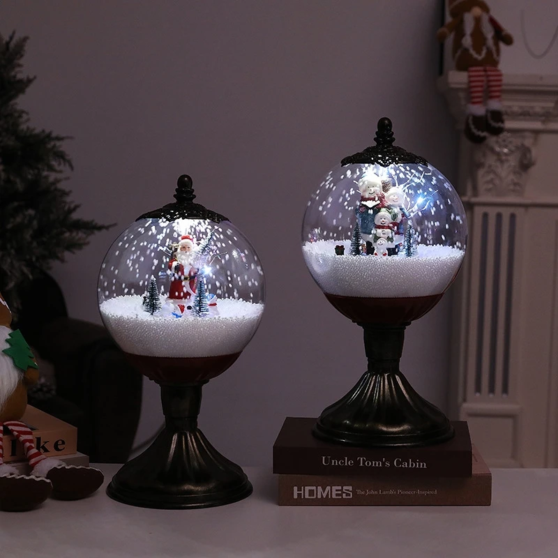 Christmas music snow spray crystal ball wind lamp old man snowman family creative holiday gift window decoration ornament
Christmas music snow spray crystal ball wind lamp old man snowman family creative holiday gift window decoration ornament