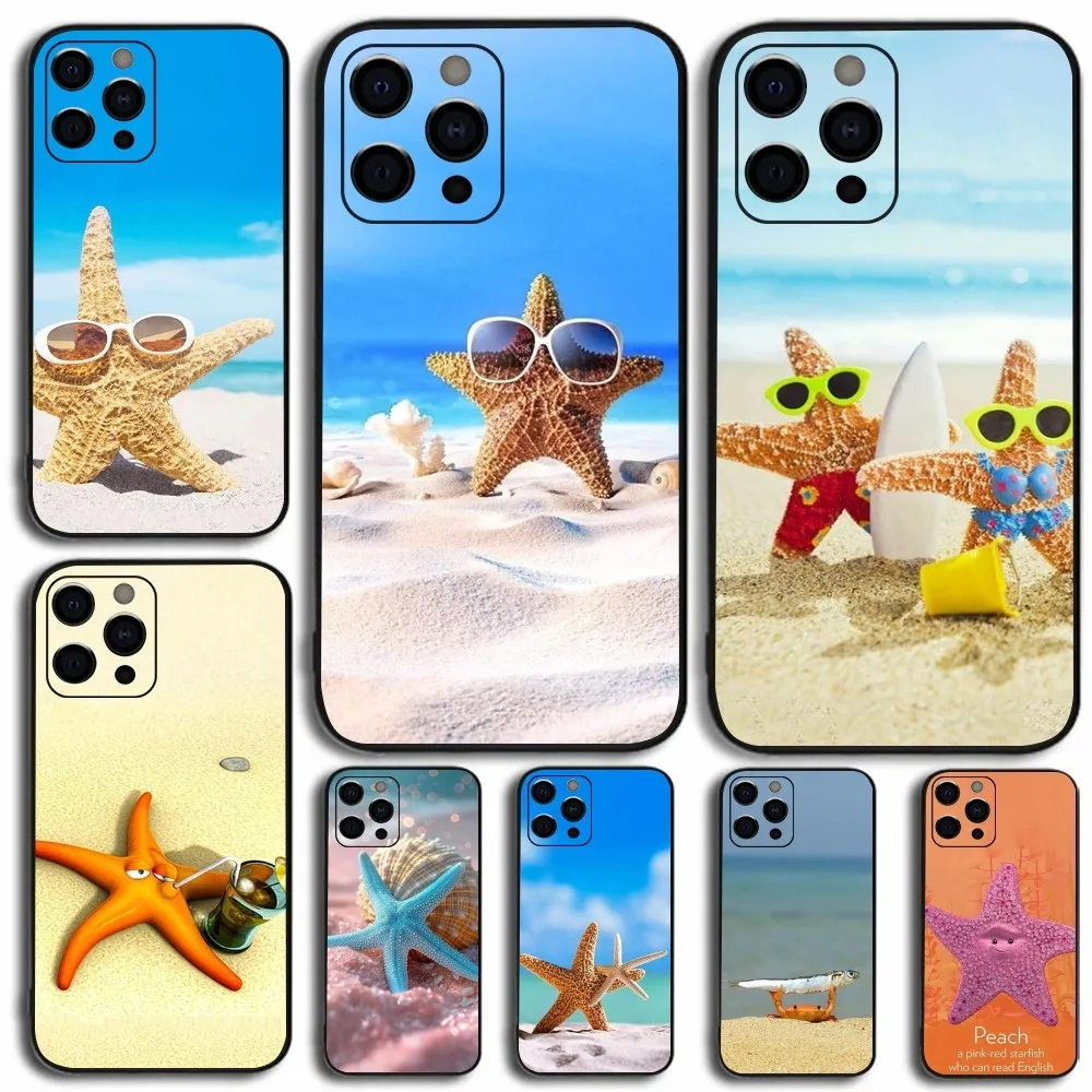 Sea Starfish Phone Case For Apple iPhone 15,14,13,12,11,Pro,X,XS,Max,XR,Plus,Mini Soft Black Cover
Sea Starfish Phone Case For Apple iPhone 15,14,13,12,11,Pro,X,XS,Max,XR,Plus,Mini Soft Black Cover