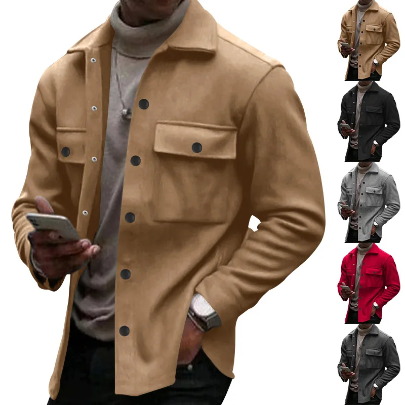 2025 Men's Jacket Business Casual Slim Trendy Coat Lightweight Spring Autumn Streetwear Jacket Outdoor Workwear Outwear
2025 Men's Jacket Business Casual Slim Trendy Coat Lightweight Spring Autumn Streetwear Jacket Outdoor Workwear Outwear