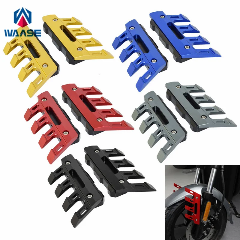 waase For Kawasaki Versys 650 1000 X250 X300 Vulcan S 650 EN650 Front Fender Brake Disc Caliper Mudguard Guard Protector Cover
waase For Kawasaki Versys 650 1000 X250 X300 Vulcan S 650 EN650 Front Fender Brake Disc Caliper Mudguard Guard Protector Cover