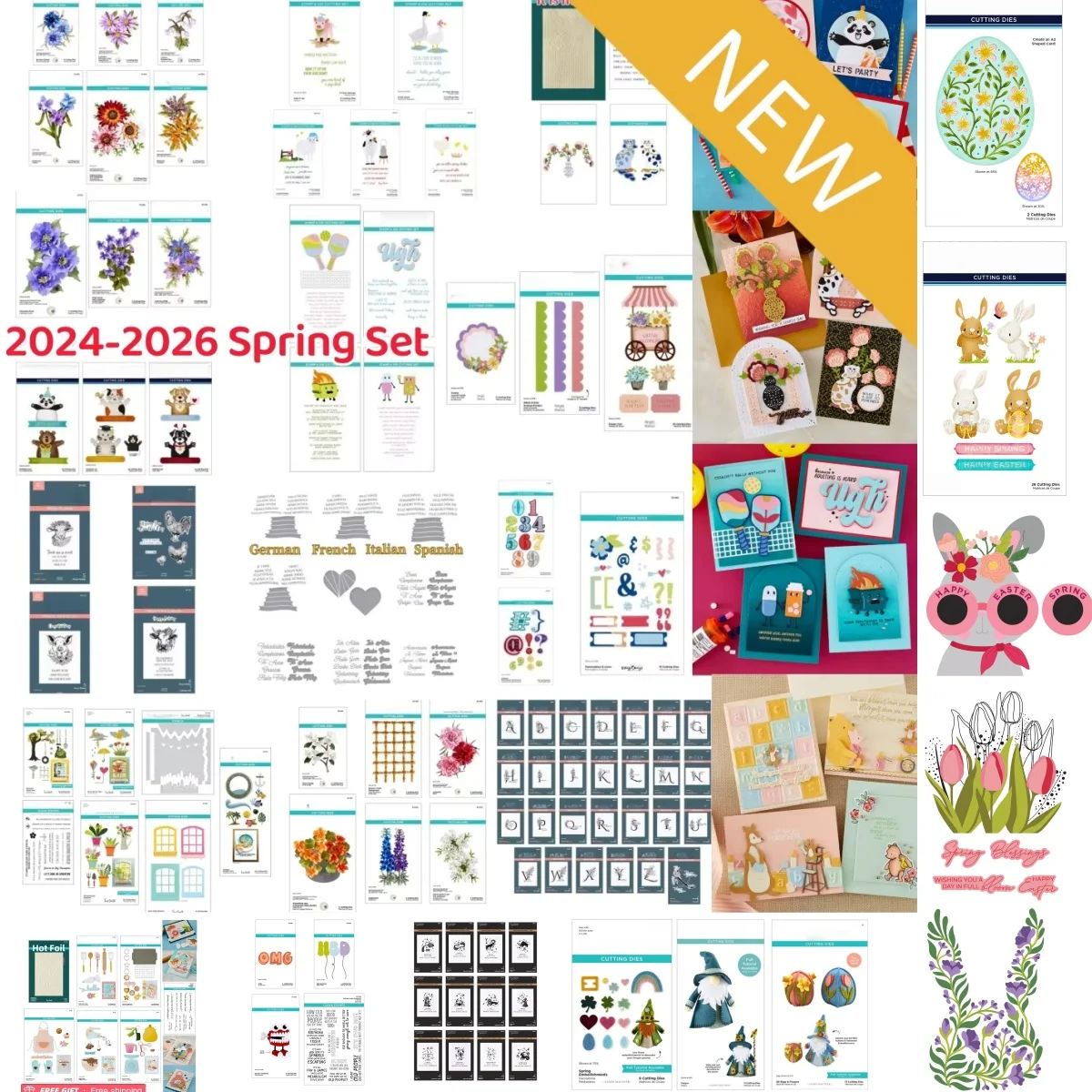 2026 Spring Valentine Easter Mother Day Stamps Cutting Die Stencil Foil for DIY Making Card Scrapbook Paper Craft Template Decor
2026 Spring Valentine Easter Mother Day Stamps Cutting Die Stencil Foil for DIY Making Card Scrapbook Paper Craft Template Decor