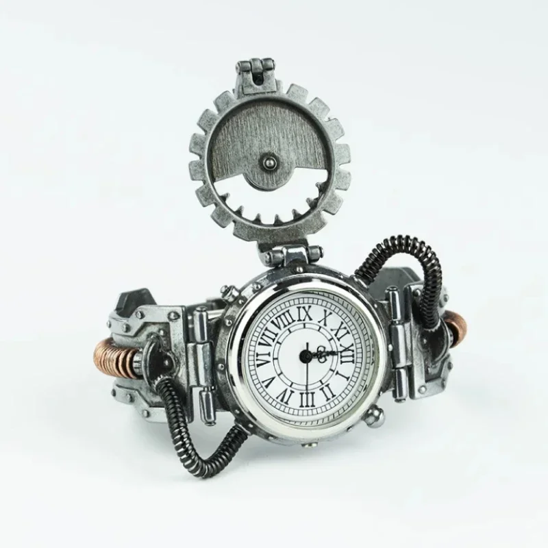 Steel Master Physics Formula Watch Steam Punk Watch Vintage Metal Element Punk Flip Watch
Steel Master Physics Formula Watch Steam Punk Watch Vintage Metal Element Punk Flip Watch
