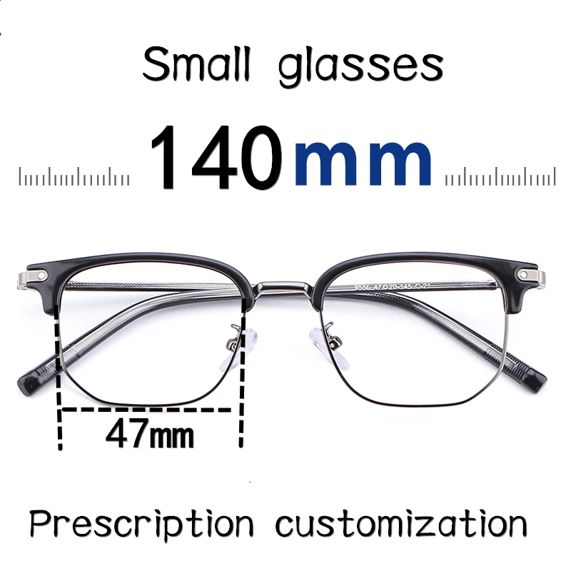 New Small Size Anti Blue Light Reading Glasses Men Half Frame Business Optical Eyewear +1.00+1.50+2.00+2.50
New Small Size Anti Blue Light Reading Glasses Men Half Frame Business Optical Eyewear +1.00+1.50+2.00+2.50