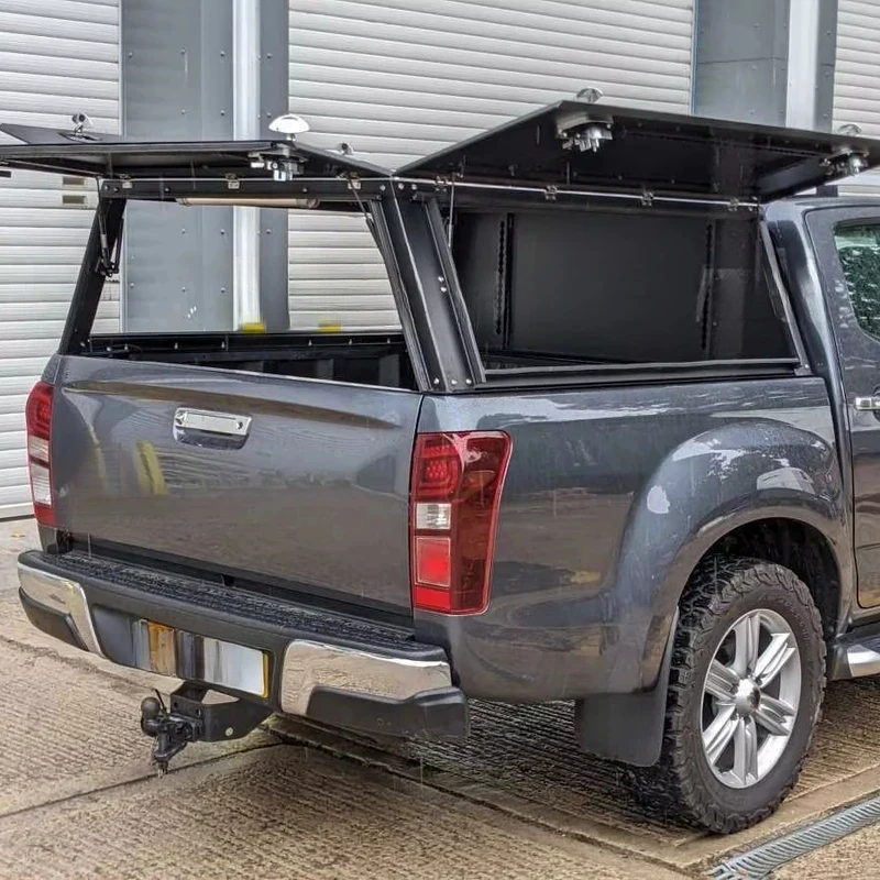 Heavy-Duty Aluminum Truck Camper Shell Custom-fit Bed Cap for D-Max Smart Design for Enhanced Utility And Style
Heavy-Duty Aluminum Truck Camper Shell Custom-fit Bed Cap for D-Max Smart Design for Enhanced Utility And Style