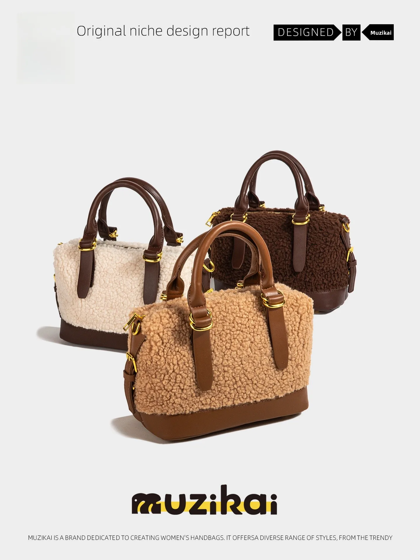 Muzikai Fashionable Spliced Handbag Women's Crossbody Bag Stylish Trendy Spring Summer Handheld Bag Youth Mixed Material
Muzikai Fashionable Spliced Handbag Women's Crossbody Bag Stylish Trendy Spring Summer Handheld Bag Youth Mixed Material