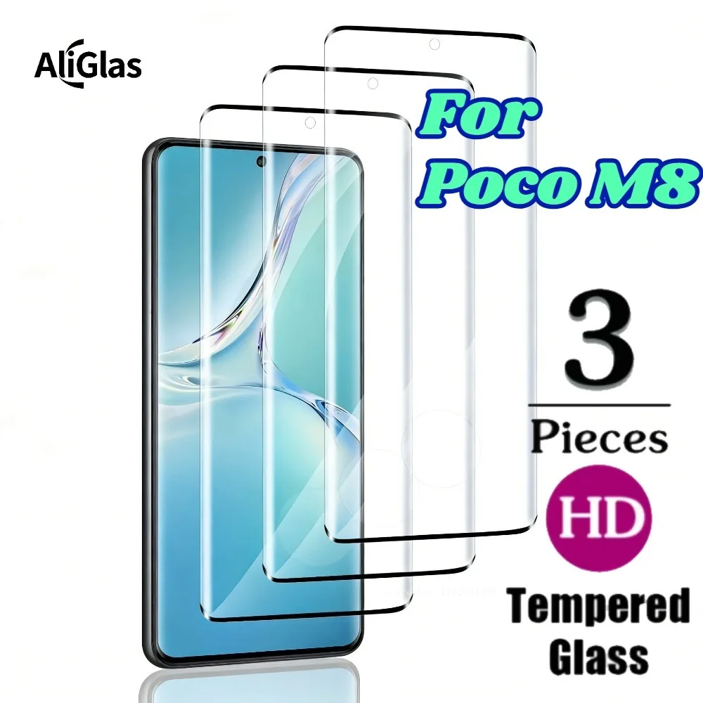 2 шт. защитная пленка для экрана из закаленного стекла для Xiaomi Poco M8, твердость 9H, прозрачная стеклянная пленка высокой четкости для Poco M8
2 шт. защитная пленка для экрана из закаленного стекла для Xiaomi Poco M8, твердость 9H, прозрачная стеклянная пленка высокой четкости для Poco M8