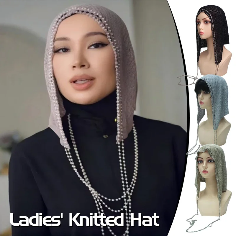 1PC New Fashionable Hand-knitted Hollow Face Showing Small Bright Silk Cool Head Cold Hat Wool Knitted Hat
1PC New Fashionable Hand-knitted Hollow Face Showing Small Bright Silk Cool Head Cold Hat Wool Knitted Hat