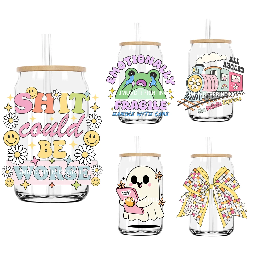 Cute Pattern Motivational Positive Quotes UV DTF Transfers Stickers Decals For Libbey Cold Cups Mugs Tumbler Waterproof DIY Logo
Cute Pattern Motivational Positive Quotes UV DTF Transfers Stickers Decals For Libbey Cold Cups Mugs Tumbler Waterproof DIY Logo