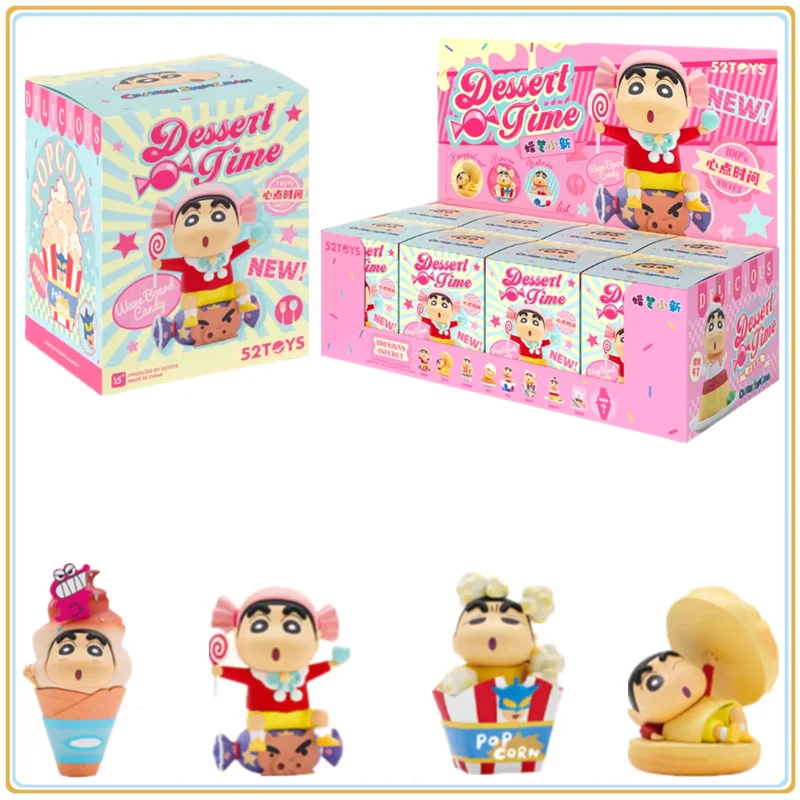 Shinchan Happy Time Blind Box 52toys Cute Anime Figure Collectible Toy Character Doll Desk Decor Birthday Surprise Gift for Fans
Shinchan Happy Time Blind Box 52toys Cute Anime Figure Collectible Toy Character Doll Desk Decor Birthday Surprise Gift for Fans