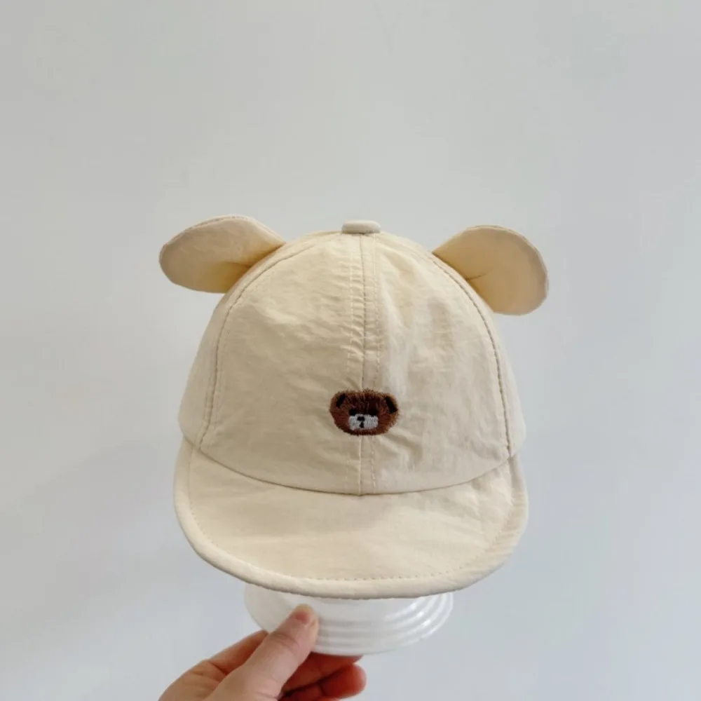 Little Bear Embroidery Baseball Hat Soft Brim Quick Drying Cartoon Bear Hat Thin Breathable Ears Decoration Sunshade Hat
Little Bear Embroidery Baseball Hat Soft Brim Quick Drying Cartoon Bear Hat Thin Breathable Ears Decoration Sunshade Hat