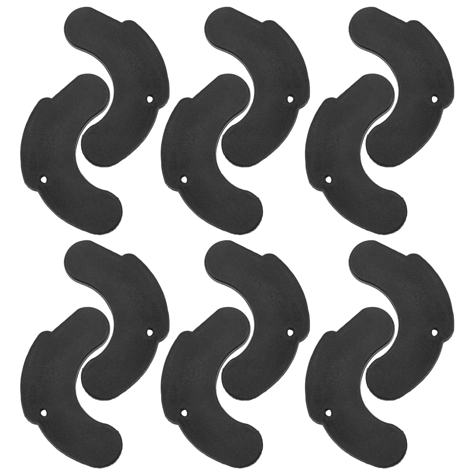 6 Pairs Dumbbell Shockproof Pad Fitness Equipment Weightlifting Barbell Protective Black Pad for Gym Home Anti Lifting
6 Pairs Dumbbell Shockproof Pad Fitness Equipment Weightlifting Barbell Protective Black Pad for Gym Home Anti Lifting