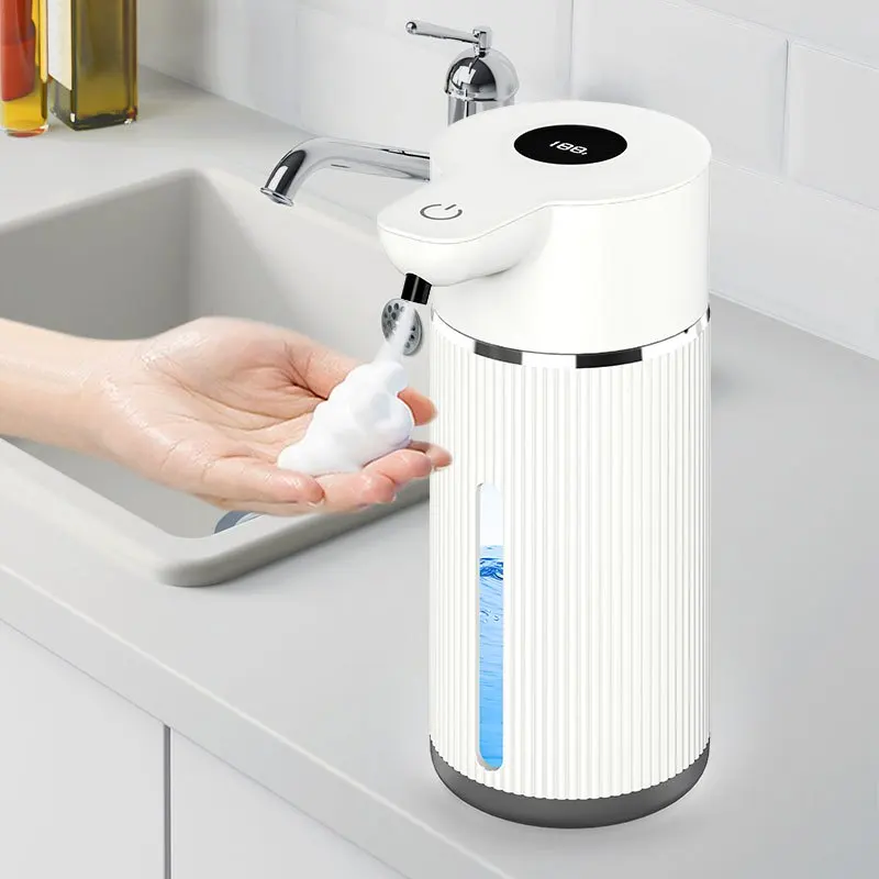Automatic Foaming Soap Dispenser Charging Infrared Sensor Electric Touchless Hand Soap Dispensers Wall Mount
Automatic Foaming Soap Dispenser Charging Infrared Sensor Electric Touchless Hand Soap Dispensers Wall Mount
