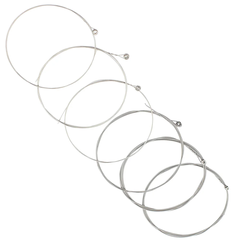 6pcs Electric Guitar Strings E100 Stainless Steel Winding Set Clear Tone Easy Install High Performance Guitar Accessories
6pcs Electric Guitar Strings E100 Stainless Steel Winding Set Clear Tone Easy Install High Performance Guitar Accessories