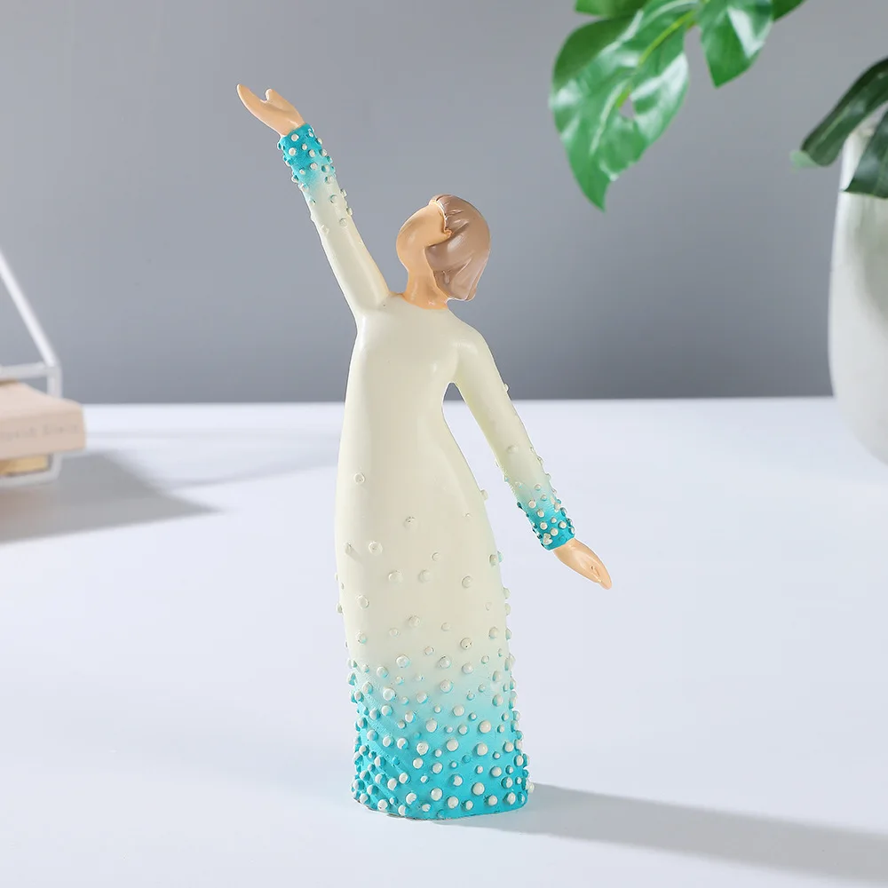 Sunshine waving girl character statue resin ornament graduation gift ceremony feeling, giving friends birthday gifts
Sunshine waving girl character statue resin ornament graduation gift ceremony feeling, giving friends birthday gifts