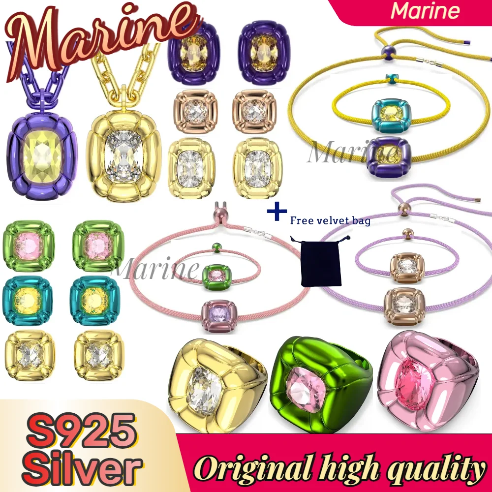 2025 spring style Candy style Sweet set Diamond Vibrant color Multiple styles available High quality holiday gift women Jewelry
2025 spring style Candy style Sweet set Diamond Vibrant color Multiple styles available High quality holiday gift women Jewelry