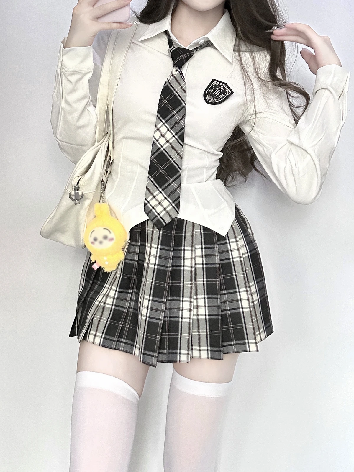 Elastic Long Sve Slim Fit Work irt Women's French Sle Ne Bubble Sve Pure Color Jk orm White irt
Elastic Long Sve Slim Fit Work irt Women's French Sle Ne Bubble Sve Pure Color Jk orm White irt