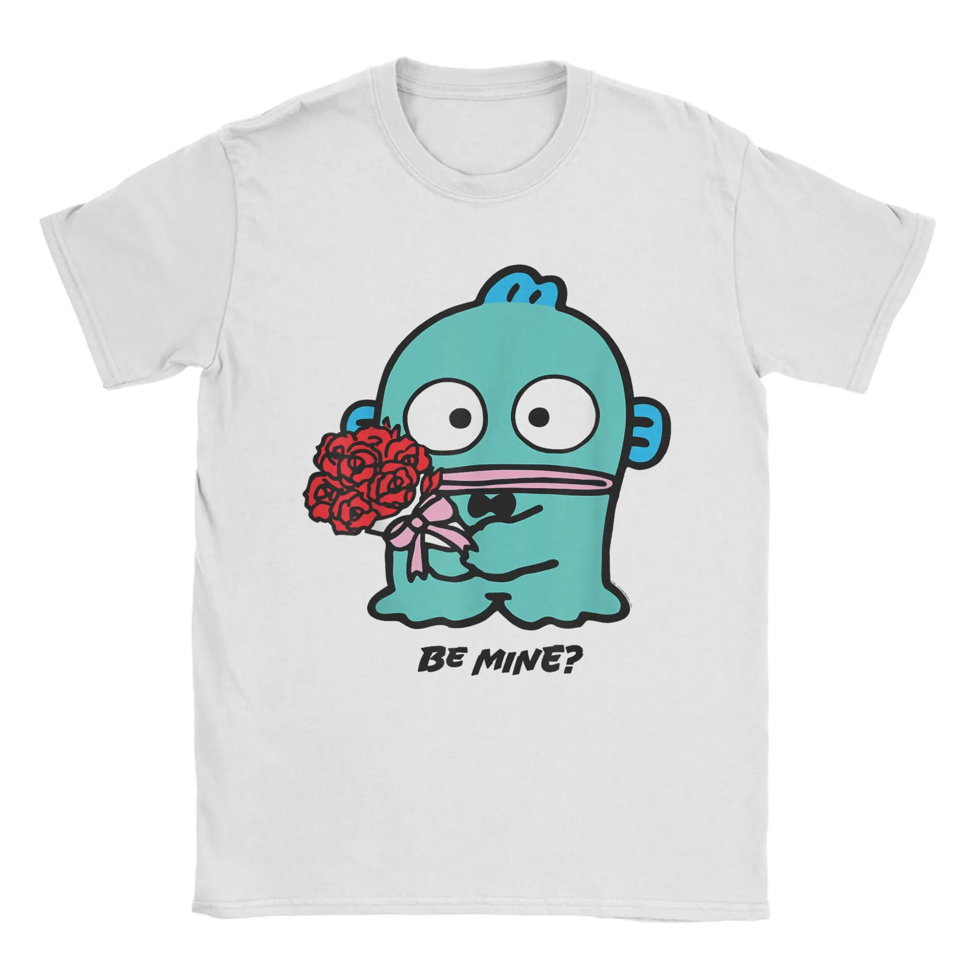Vintage Hangyodon Cartoon Print Be Mine T-Shirt for Men Round Collar 100% Cotton T Shirts Short Sleeve Tees Summer Tops
Vintage Hangyodon Cartoon Print Be Mine T-Shirt for Men Round Collar 100% Cotton T Shirts Short Sleeve Tees Summer Tops